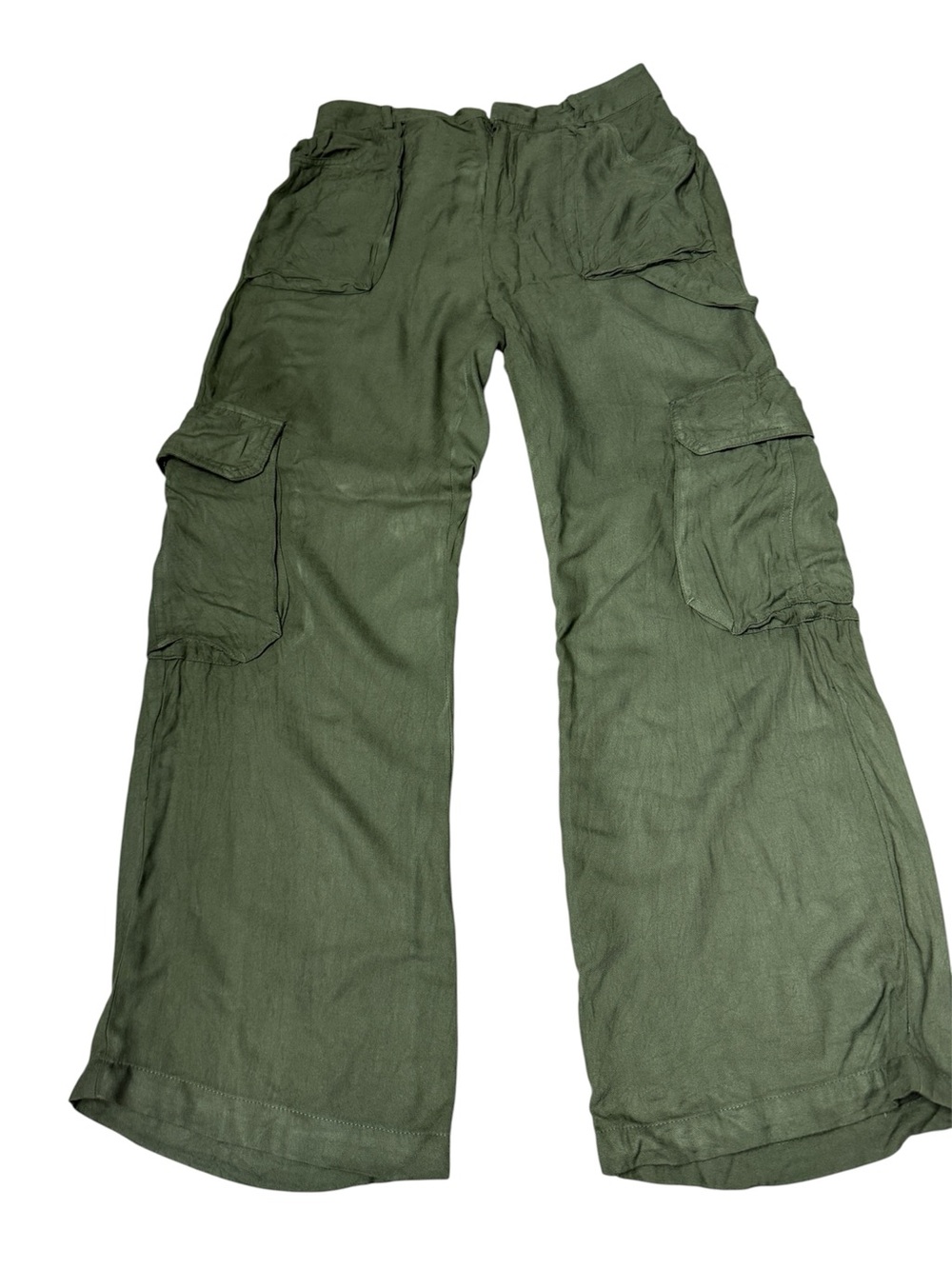 Rewash cargo pants lightweigh wide leg flowy medium